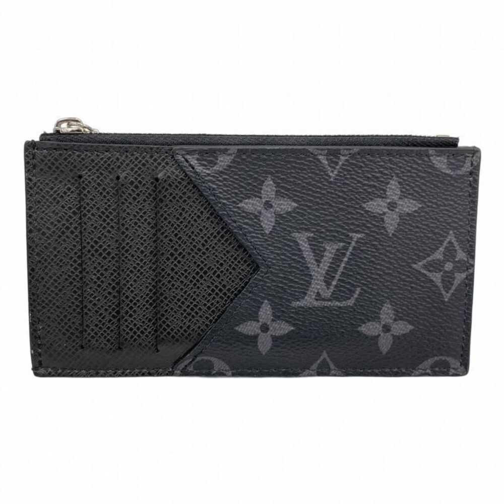 Louis Vuitton Coin Case Monogram Eclipse Taigaram… - image 1